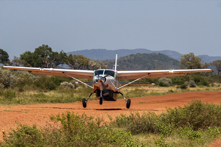 By Air (Charter Flights)